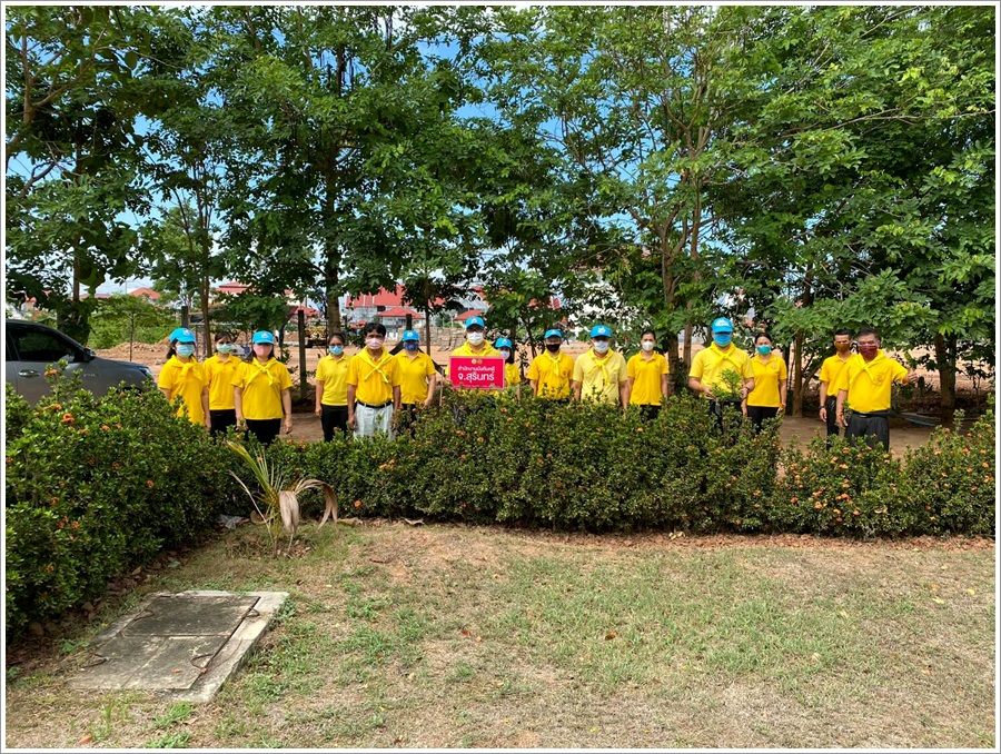 ﻿สำนักงานบังคับคดีจังหวัดสุรินทร์ ร่วมกับหน่วยงานในสังกัดกระทรวงยุติธรรมจังหวัดสุรินทร์ จัดกิจกรรมปลูกต้นไม้ประจำปีของชาติ